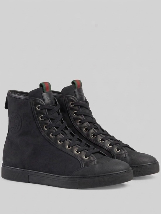 Gucci Other - Gucci Nylon Interlocking G High-Top Sneaker